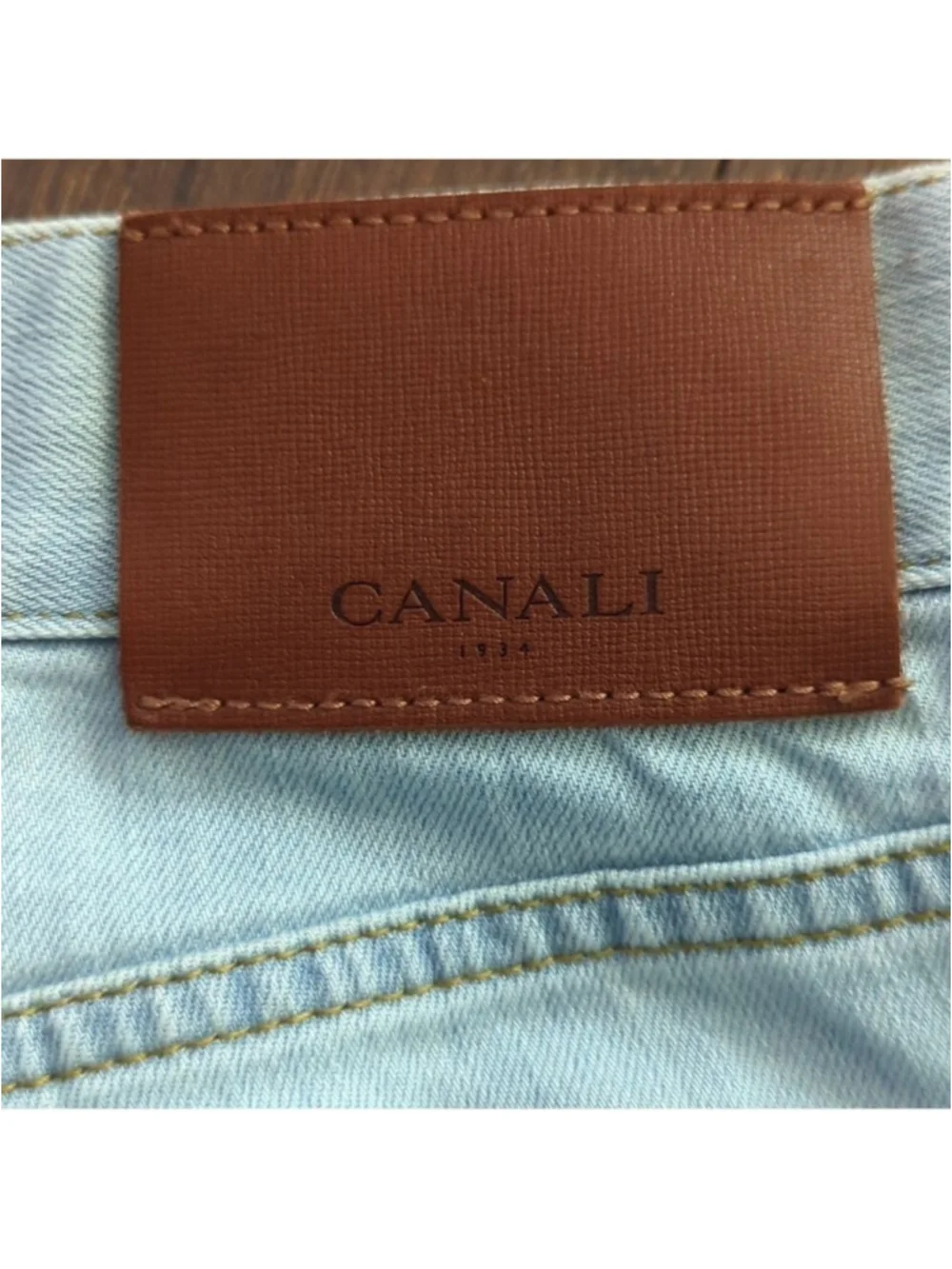HP. CANALI Men's Slim Fit Jeans
